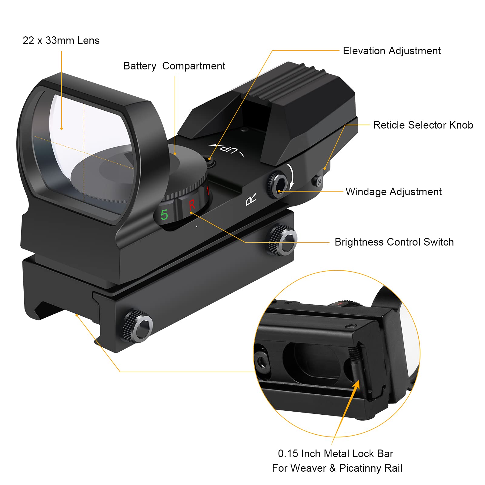 トイガン ELECTRO-DOT SIGHT 1X30-Electro-Dot-Sight-Optics-